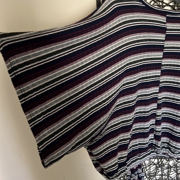 Multicolored drawstring top - Picture 4 of 4